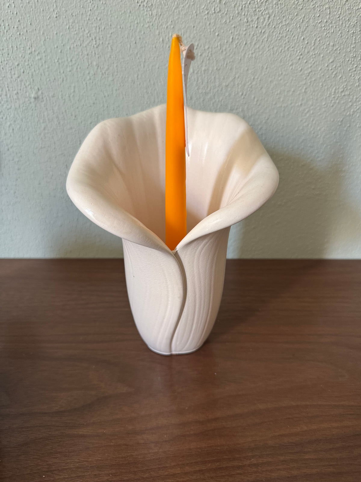 Porta vela ¨Flor de Cala” chico