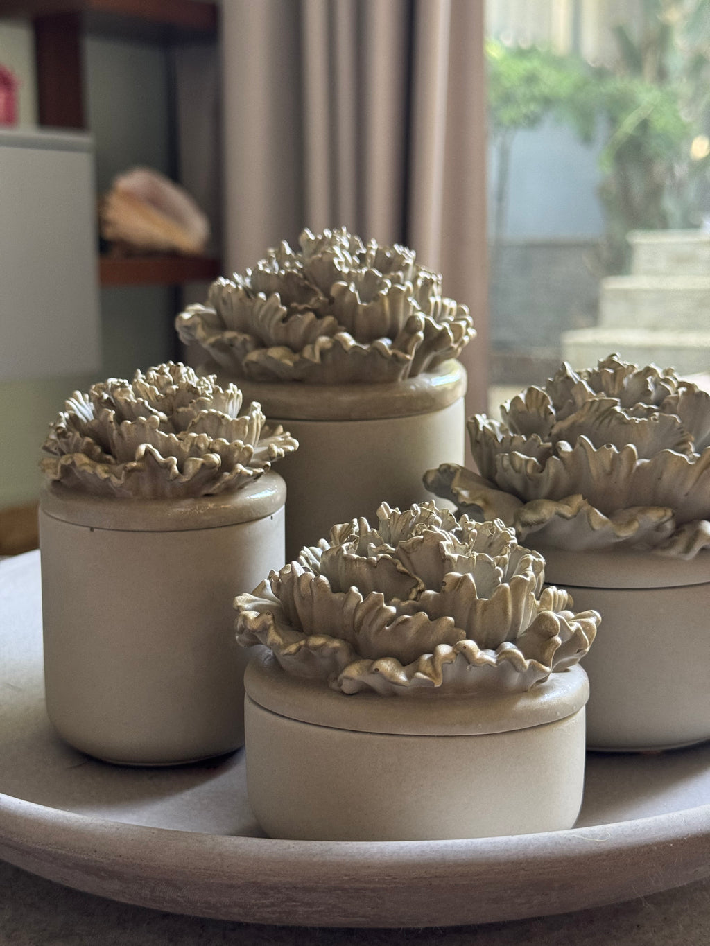Tarro de vela “Dulce Clavel” 3oz