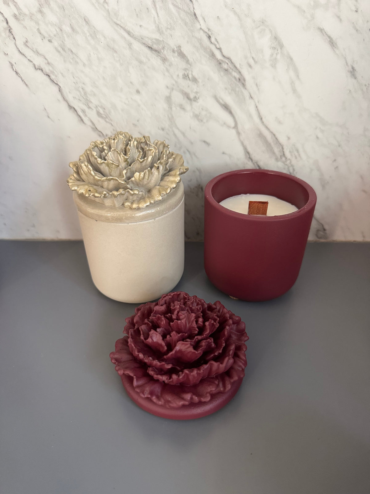 Tarro de Vela “Dulce Clavel” 7oz