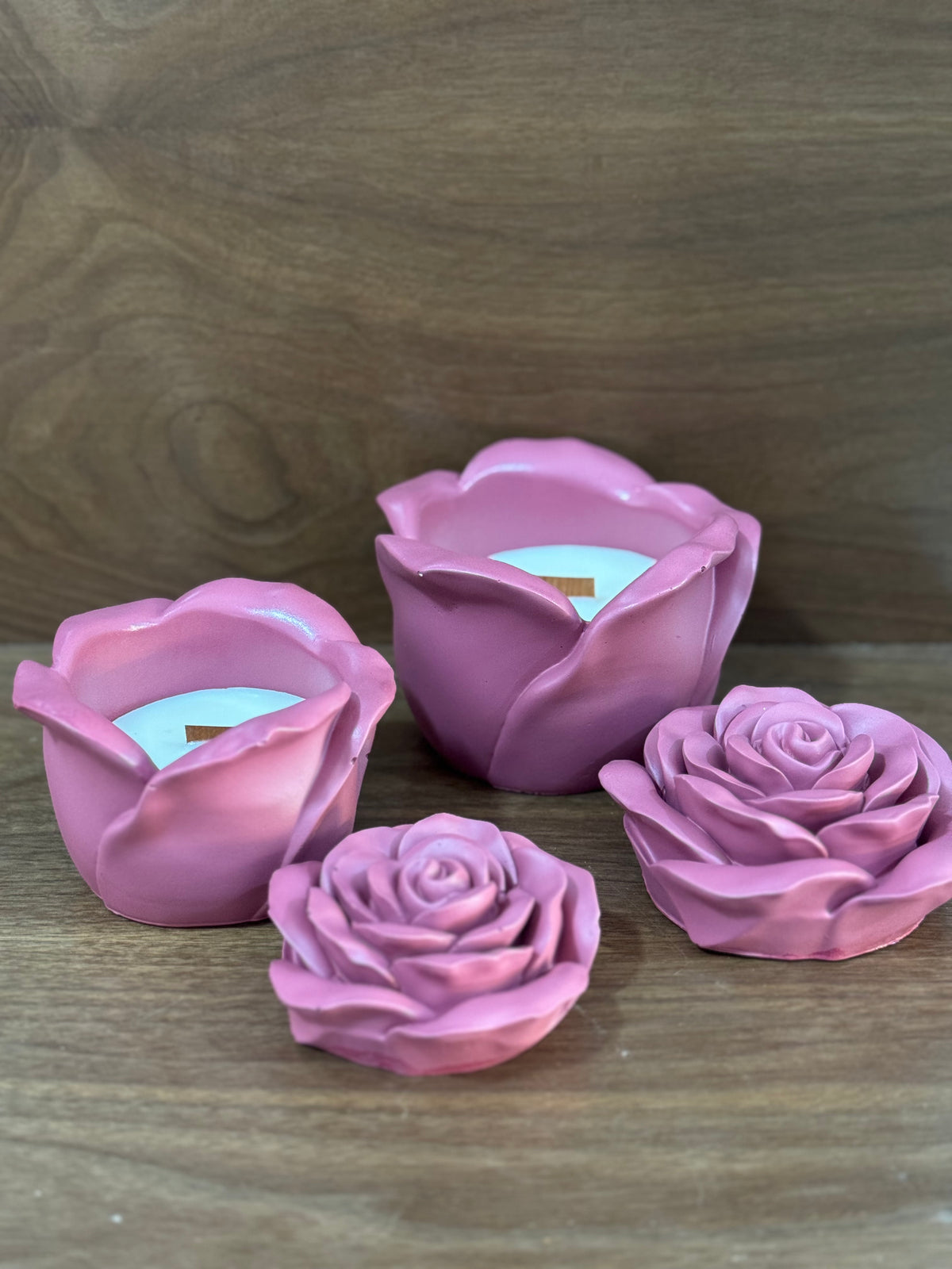 Tarro “Rosa eterna” 7 oz